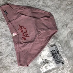 Medium Victoria’s Secret Pink CHRISTMAS Panties